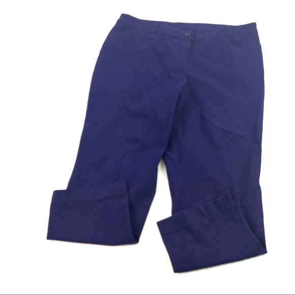Lane Bryant Women’s Purple Pants 18 - Picture 1 of 5